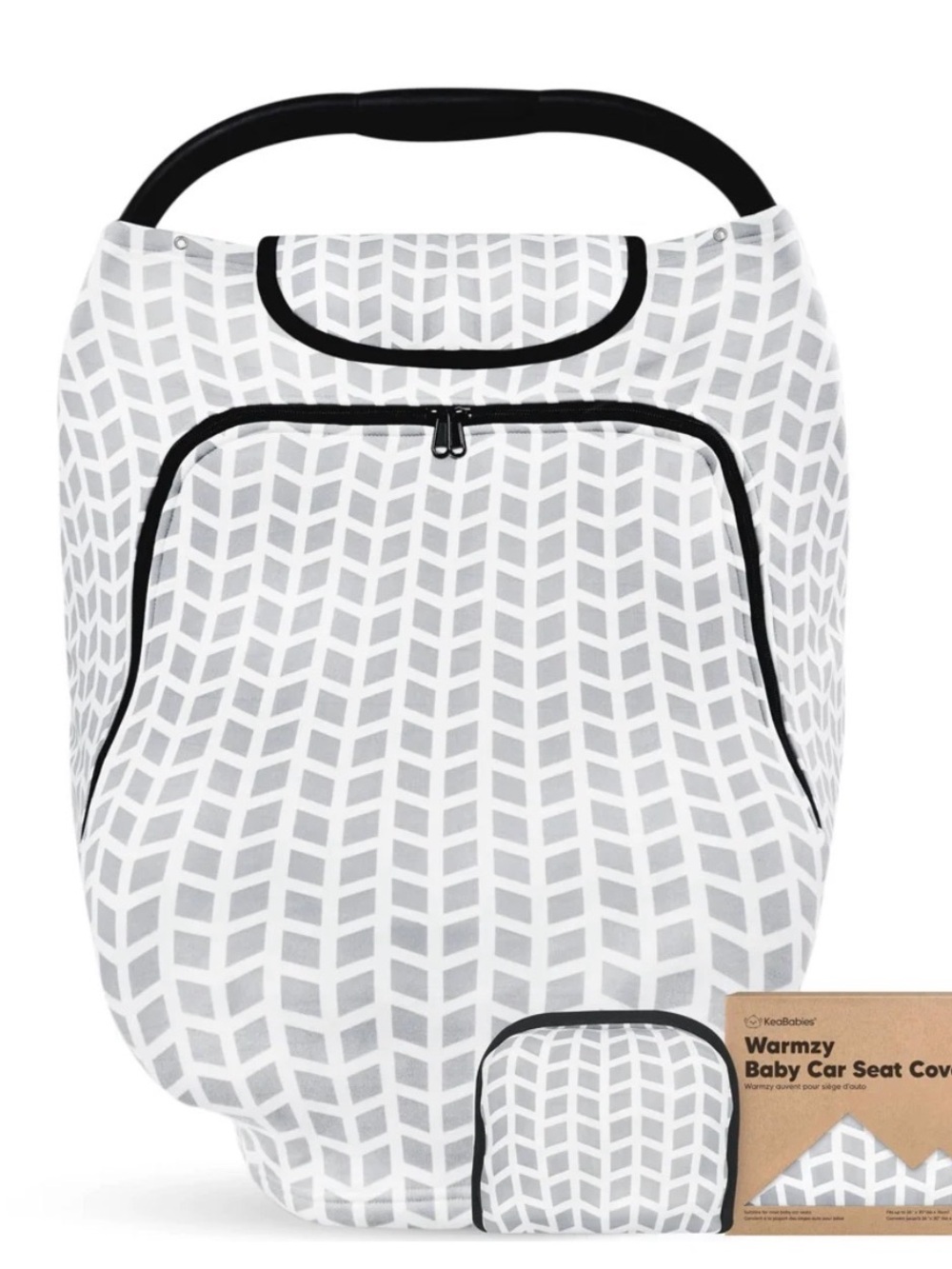 Warm Car Seat Cover - Multi-Use Nursing & Stroller Cover